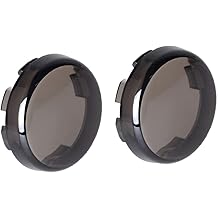 NTHREEAUTO 转向信号灯镜头盖与 Harley Dyna Fatboy Softail Road Glide 兼容