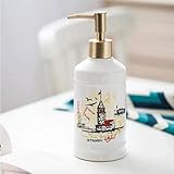 Photo Gallery pangyoo pyouo- erogatore di sapone, ceramica dispenser di sapone, di accessori essenziali dell olio for la casa bagno, accessori da banco (color : white, size : 420ml) Photo Gallery pangyoo pyouo- erogatore di sapone, ceramica dispenser di sapone, di accessori essenziali dell olio for la casa bagno, accessori da banco (color : white, size : 420ml)