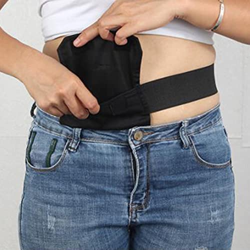 Image of VELURA Feeding Tube Belt G Tubes Catheter Holder Peritoneal Dialysis Peg Waist Belt Black|Orthotics, Braces Sleeves|1 Piece Peritoneal Dialysis Belt|Health Beauty