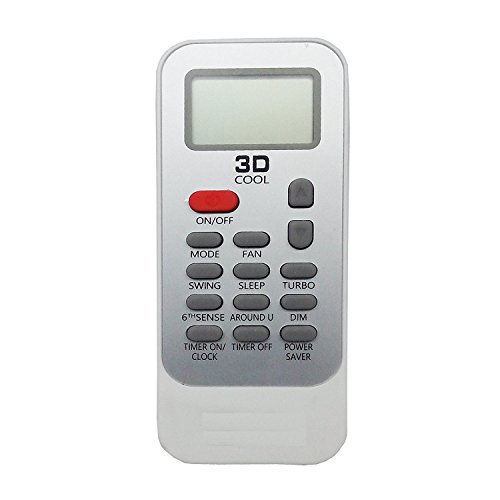 Image of LipiWorld 129 (3D AUTO) AC Remote Control (Old Exactly Same Will Only Work) Compatible for Whirlpool AC Remote
