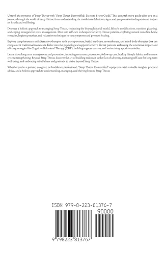 Strep Throat Demystified: Doctor's Secret Guide