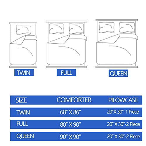 Akkialla Gamer Comforter Sets Full Size For Boys Teen,Game Controller Colorful Comforter With 2 Pillowcases,Soft Microfiber Video Gaming 3 Piece Bedding Set For Game Lovers,All Season(Black,Full) #TOP6