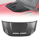 AIGMUX Hood Scoop Cover for Ford bronco 2021-2026 2/4 door, ABS Plastic matte black hood scoop grille for Ford bronco 2021 2022 2023 2024 2025 2026 (Not fit for Ford Raptor and Sport)