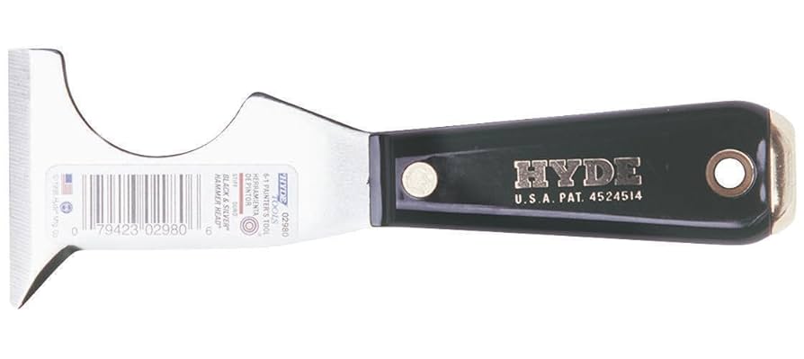 ハイパーナイフ6 HYDE 02980 Black & Silver 2.5 in. W High Carbon Steel 6-in-1