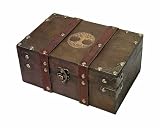 vuagmiv Tree of Life Yggdrasil Engraved Wooden Storage Box with Velvet Lining – Celtic Altar & Keepsake Chest for Crystals, Tarot & Witchcraft Supplies