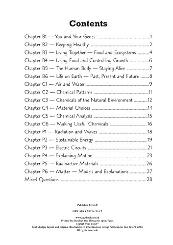 GCSE Combined Science: OCR 21st Century Answers (for Exam Practice Workbook) - Foundation (CGP OCR 21st GCSE Combined Science)