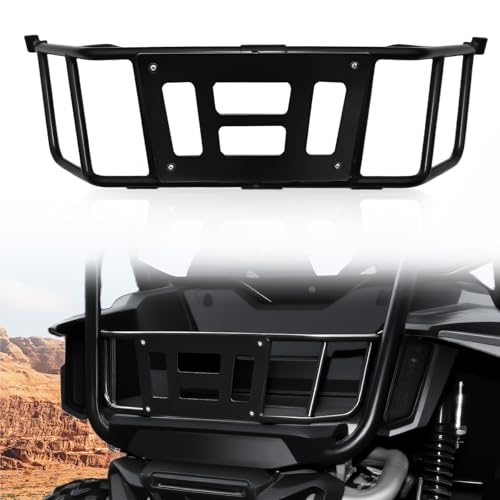 Cargo Bed Enclosure for Honda Talon 1000R/1000X/1000X-4 (2019-2025) Rear Bed Tailgate Extender Heavy Duty Steel Black Powder Coated Rack Kit UTV Accessories