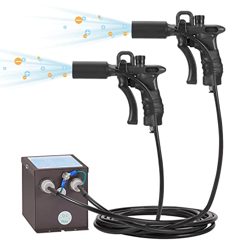 Yuchengtech ZY-188 Ionizing Air Gun Upgraded 7Kv Antistatic Gun Anti Static Air Gun Anti Static Ionizer Static Eliminator + High Voltage Generator cover