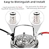 Set 2 Pezzi Valvole A Sfera In Acciaio Inox Per Homebrew Beer - Parti Per Dispenser Birra
