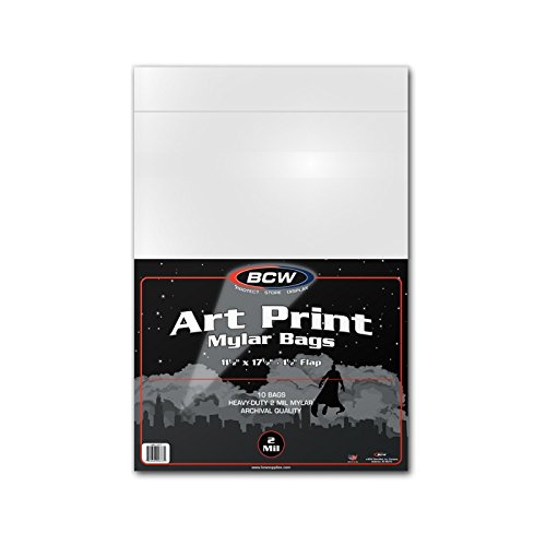 BCW 1M211X17 Bcw 11X17 Art Print Mylar 2 Mil Home