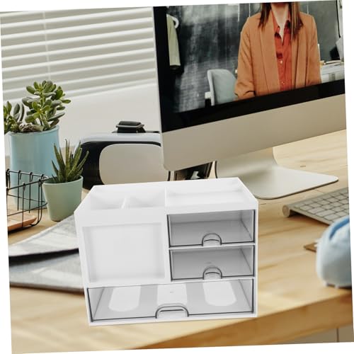 Rangement pour bureau WOONEKY avec boîte à documents organisée et petits compartiments séparés - 5