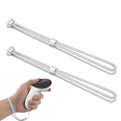 2Pack Fit for Meta Quest 3 3S Controller Strap,Adjustable Secure