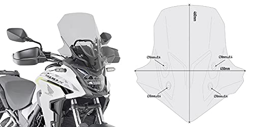 PARABREZZA D1171S kit givi parabrezza d1171s compatibile con honda cb 500 x 2019 2020 mototopgun
