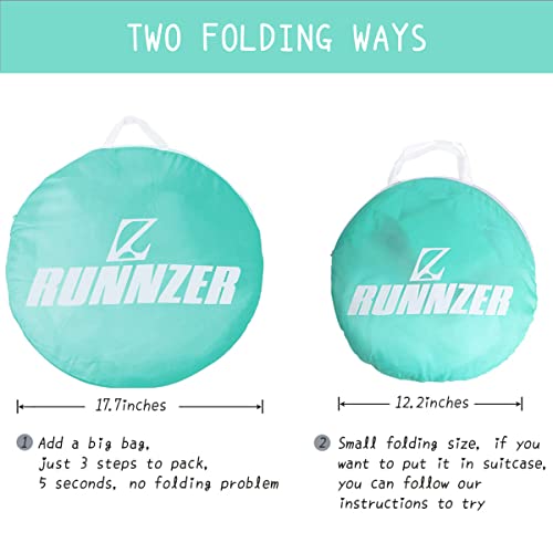image for L RUNNZER Baby Pack and Play Tent, Pack N Play Canopy to Keep Baby fro