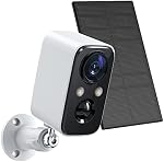 Security Camera Wireless Outdoor Solar-FOAOOD Camera Surveillance Exterieur for Home Security, Color Night Vision,PIR Human Detection, 2-Way Talk, IP66 Waterproof, SD Card/Cloud Storage