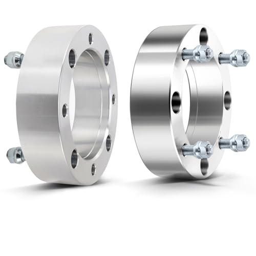 SCITOO 2Pcs Wheel Spacers 2 inch 4x156 Bore 131mm Studs 12x1.5 4 Lug Wheel Spacers Adapters Fit for Polaris RZR 900 EPS Trail RZR 900 EPS Trail Fox Edition LE RZR XP 1000 EPS