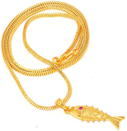Jewar Pendant Set One Gram Gold Plated 