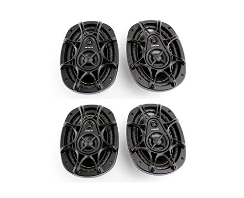4) New KICKER DS693 6x9" 560W 3-Way Car Audio Coaxial Speakers Stereo 11DS693