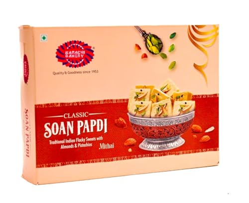 Karachi Bakery Soan Papdi 400gm | Indian Sweet | Classic Flavour ...