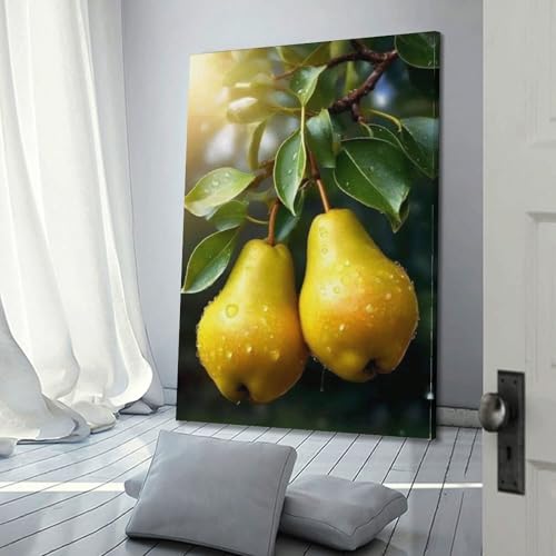 Poster mural moderne avec suspension facile pour décorer un mur vide