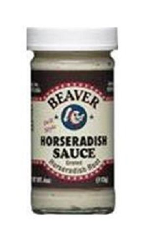 Beaverton Horseradish Sauce, 4-Ounce Jars (Pack of 12)