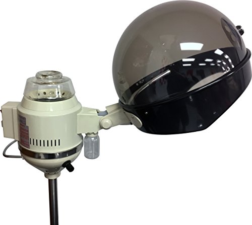 D Salon Portable Professional Salon Hair Steamer With Rolling Stand Base Hood Salon Beauty Spa