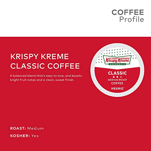 Krispy Kreme Classic Keurig Single-Serve K-Cup Pods, Light Roast Coffee, 96 Count - Thumbnail 4