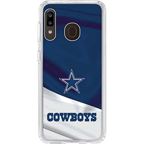 Skinit Clear Phone Case Compatible with Galaxy A20 - Officially Licensed NFL Dallas Cowboys Design
