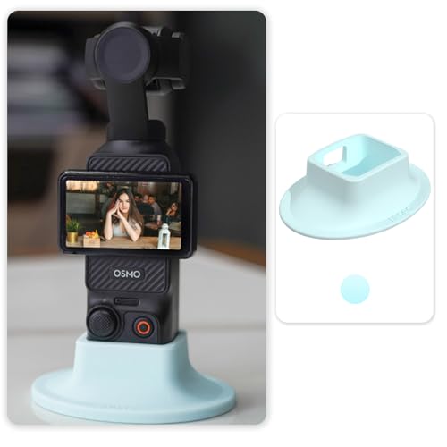 Support de base Pocket 3 en silicone bleu pour DJI Osmo