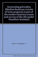 Accounting principles, B00087ICPK Book Cover