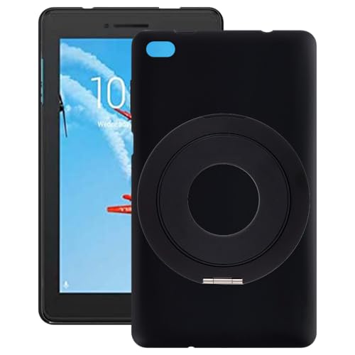 Funda Lenovo Tab E7 con asa de transporte ergonómica y soporte de escritorio rígido