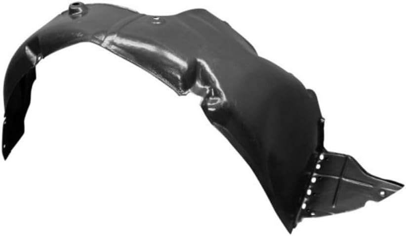 KarParts360 For Hyundai Veloster 2013 2014 2015 Fender Liner Passenger Side | Front | Made Of Polypropylene And EPDM Rubber | Injection Form | With Turbo | Replacement For HY1249153 | 868122V510