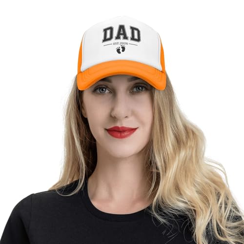 Gorra Dad Est 2026 Trucker para Hombre Negra miniatura 7