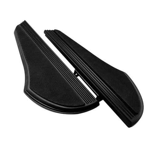 Cale-pieds moto pilote avant mat avec grande surface antiderapante pour pedale