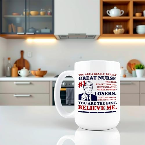 Taza de cerámica Hogg Best Nurse Ever 15 oz miniatura 6
