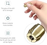 15PCS Chuck Collet Kit, 0.5-3.2mm Drill Chuck Collet Set for Dremel Rotary Tool Accessories with Replacement Keyless Quick Change Metal Nut - Image 7