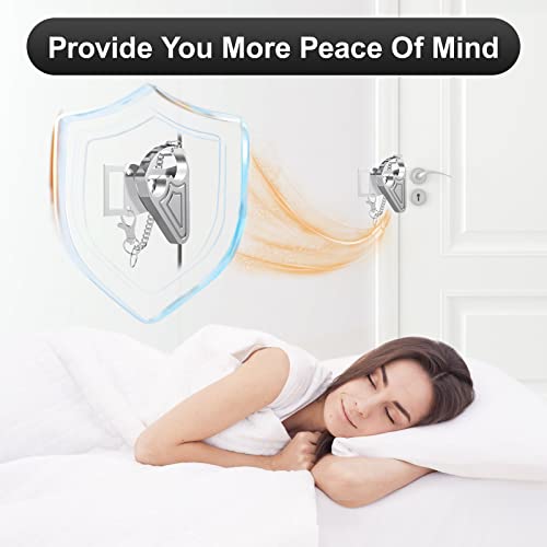 Portable Door Lock, Hotel Door Locks For Travelers Metal, Prevent Unauthorized Entry, Apartment Essentials, Home Security, Traveling Essentials #TOP6