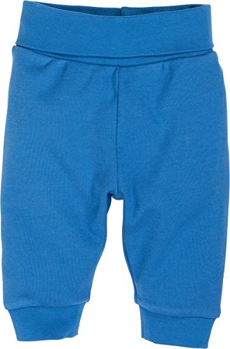 Schnizler Baby-Unisex Sweat-Hose Jeans-Optik Jogginghose, Blau (Blau 7), 12-18 monate (Herstellergröße:86)