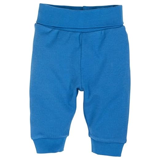 Schnizler Baby-Unisex Sweat-Hose Jeans-Optik Jogginghose, Blau (Blau 7), 12-18 monate (Herstellergröße:86)