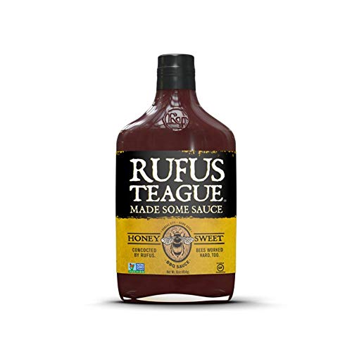 Rufus Teague Honey Sweet BBQ Sauce, Kosher, Gluten Free &