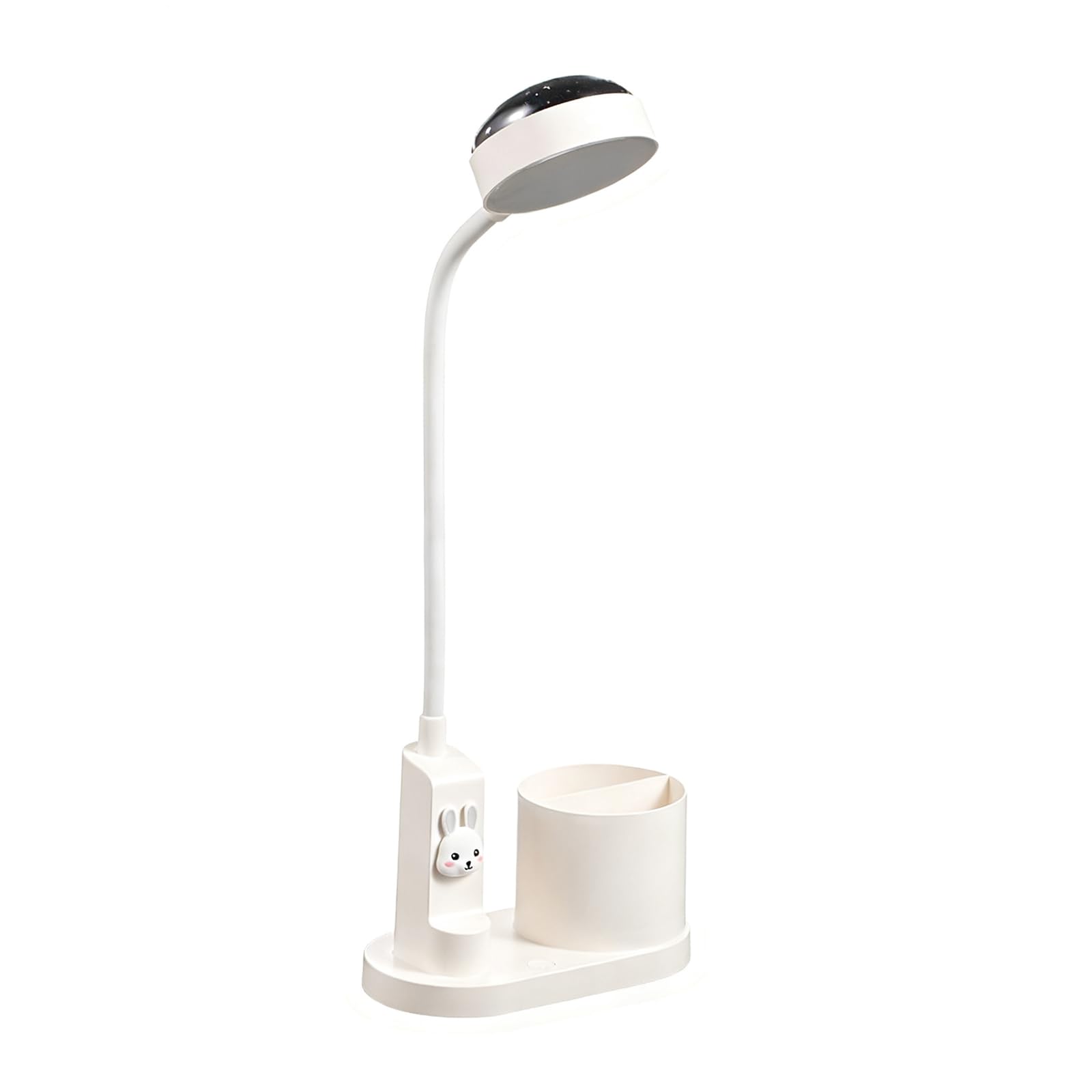 Zambuph Cute Pink Desk Lamp Pencil Lamp Room Decor 3-in-1 Functions Projection Holds Pens and Stationery Neat Tidy to As Tidy.