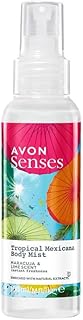 Senses Tropical Mexicana Body Mist, Lime Scent, Natural Extracts, 100ml