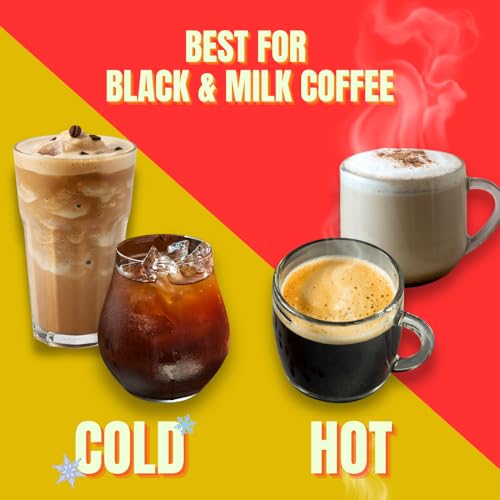Image of Kents Coffee Combo - Hazelnut & Dark Chocolate Instant Coffee 2 x 50g Jars | LOW ACIDIC COFFEE COMBO |100% Arabica Coffee | No Added Sugar | 90 Cups Serves | CHIKMAGALUR | SINGLE ESTATE | Perfect for Hot & Cold Cups | Espresso, Latte & Flavoured Brew | No Artificial Flavour