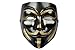 Produktbild Guy Fawkes Maske Vendetta Mask Cosplay Costume Accessories Black
