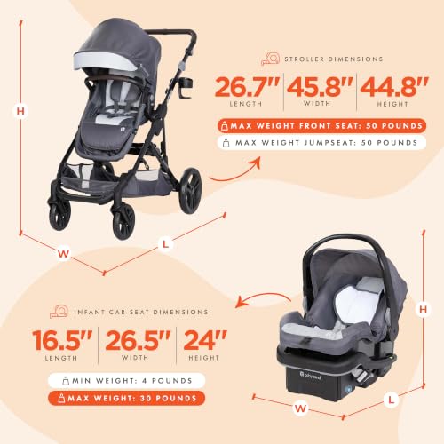 Baby Trend Morph Modular Stroller