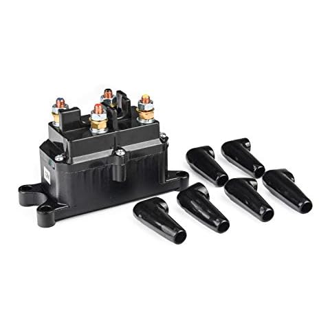 APIELE 12V 250A Winch Solenoid Relay, Winch Solenoid Contactor for 2000lbs-5000lbs ATV UTV 4X4 Truck Boat Cover