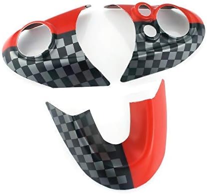 QIDIAN Car Interior Steering Wheel Stickers Trim Cover for Clubman Mini F54 F55 F56 F57 F60 Countryman Decals Styling Accessories