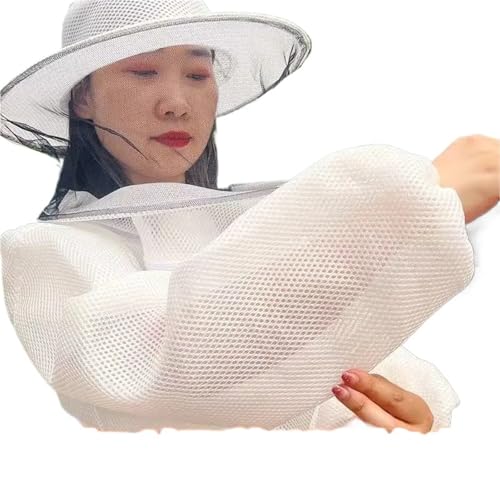 Traje de apicultor profesional engrosado gris con ventilación tridimensional 2