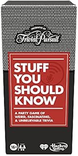 Trivial Pursuit Game: Stuff You Should Know Edition, Trivia Questions Inspired by the Stuff You Should Know Podcast, Game for Ages 16 and Up