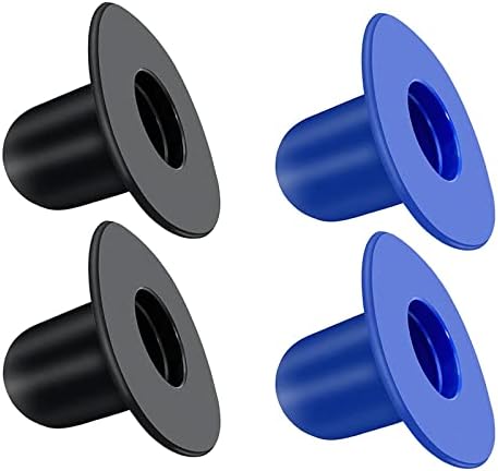 Lot 2 Bouchons De Vidange Bateau 32 Mm – Acier Inox 304 + Caoutchouc, Pour Trou 30-33 Mm, Noir/Argent